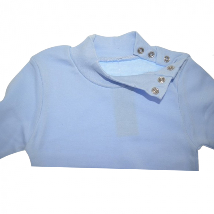 Body cu maneca lunga pentru baieti Mini Junior BDY-MJ34, Albastru [3]