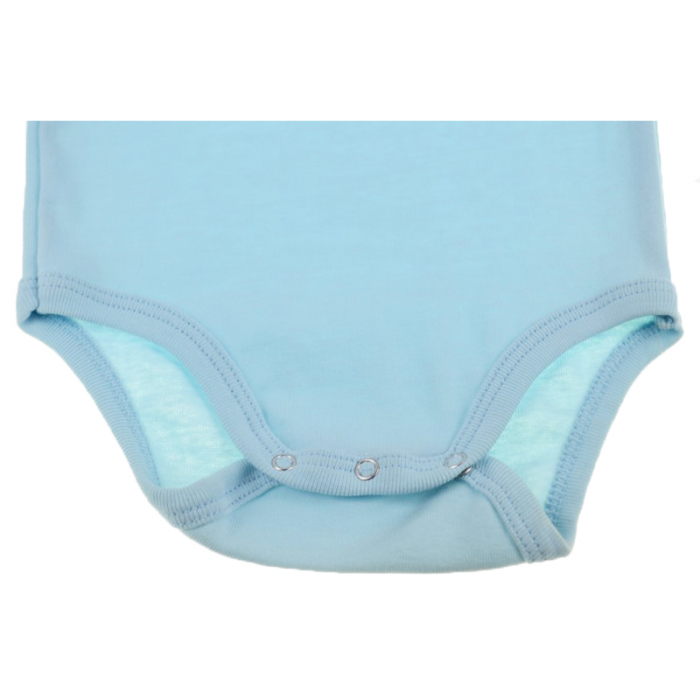 Body cu maneca lunga pentru baieti Pifou Model 6 ML6A1-88-92-cm, Albastru [2]