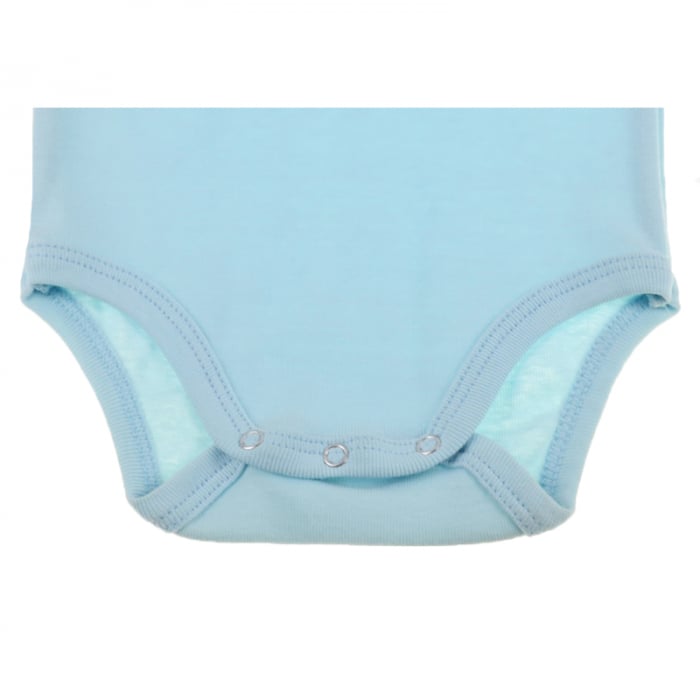 Body cu maneca lunga pentru baieti Pifou Model 6 ML6A2-86-89-cm, Albastru [2]