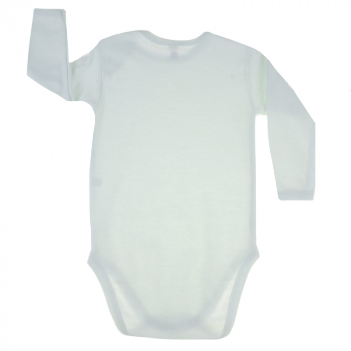 Body cu maneca lunga pentru copii Koala Dl. Rekaw 750AB-92-cm, Alb [2]