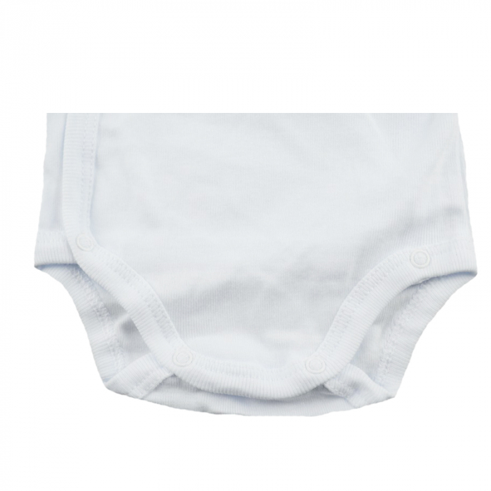 Body cu maneca lunga pentru copii Pifou Model 10 ML M10-ML6-56-cm, Alb [2]