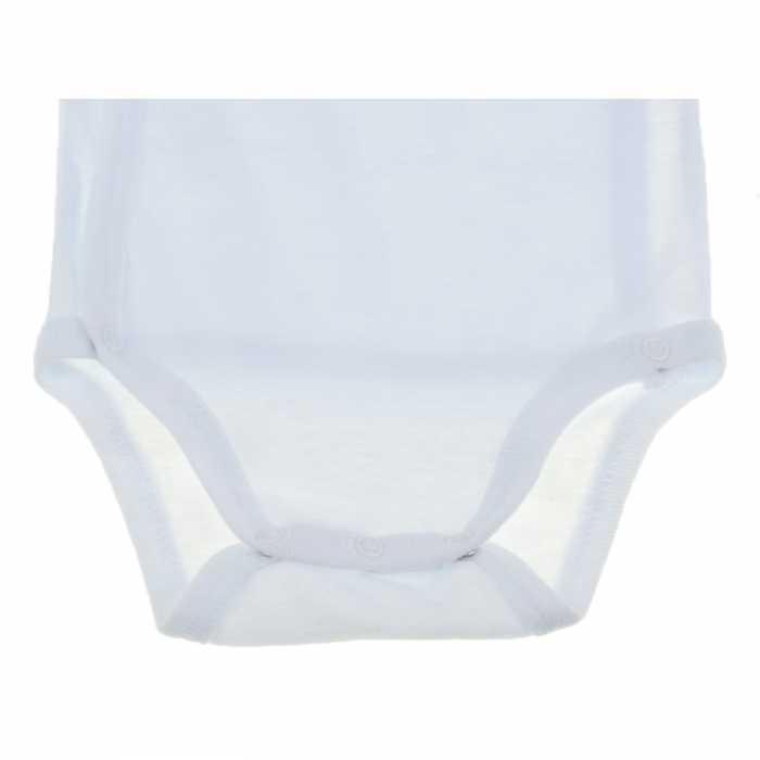 Body cu maneca lunga pentru copii Pifou Model 10 ML10AB-66-70-cm, Alb [2]