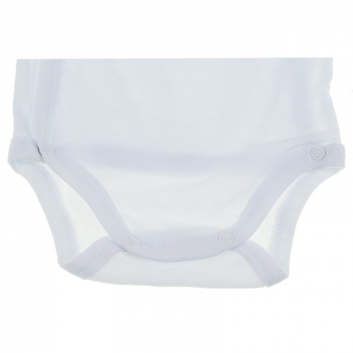 Body cu maneca lunga pentru copii Pifou Model 10 ML10AB1-54-58-cm, Alb [2]