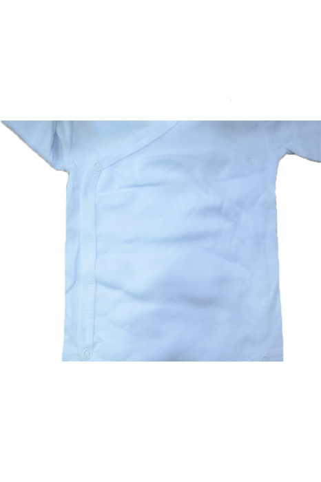 Body cu maneca lunga pentru copii Pifou Model Model 10ML-62-66-cm, Alb [2]