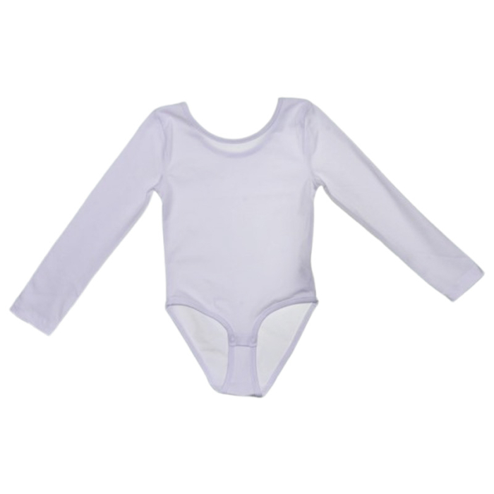 Body cu maneca lunga, pentru copii, Atut B1309A-116 , Alb [1]