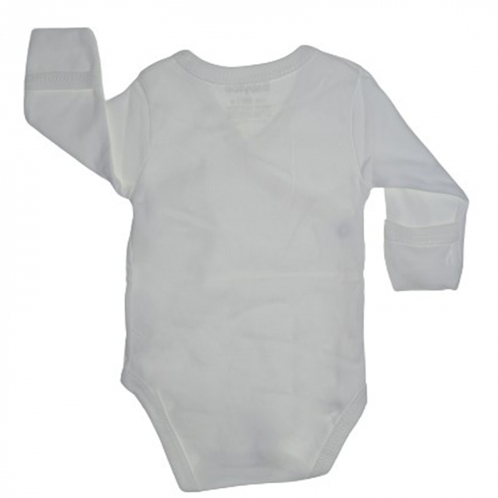 Body cu maneca lunga pentru copii BabyToo BB1411C, Crem [2]