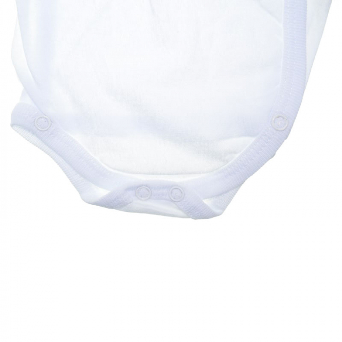 Body cu maneca lunga pentru copii Happy CA52427-Z1-56, Alb [3]