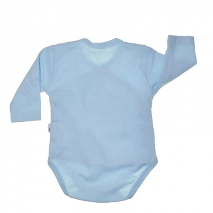 Body cu maneca lunga pentru baieti Koala K739, Albastru [2]