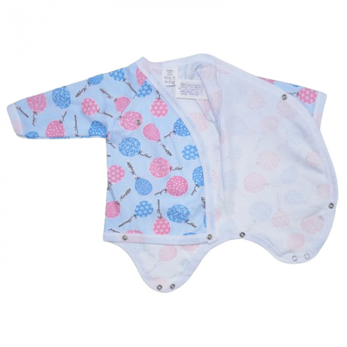 Body cu maneca lunga pentru copii Mini Junior 220124, Albastru [3]