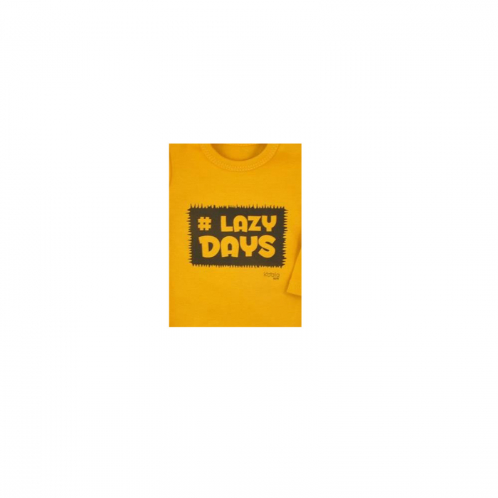 Body cu maneca lunga pentru copii Koala Lazy Days 07-394G_62 cm, Galben [2]
