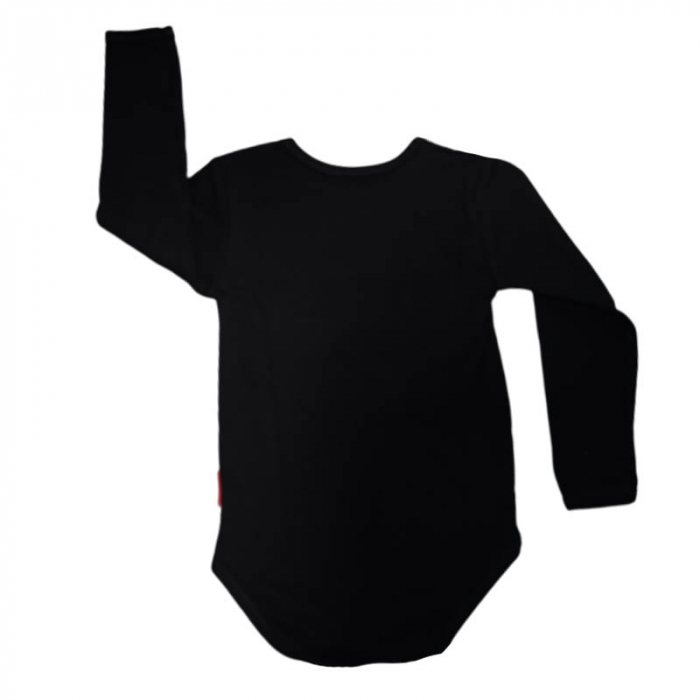Body cu maneca lunga pentru copii Marcinkowski 403927-N, Negru [2]