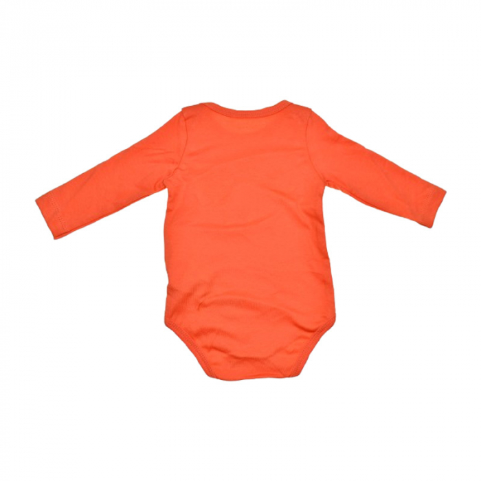 Body cu maneca lunga pentru copii, Mini Junior, BDY-16436P, Portocaliu [2]