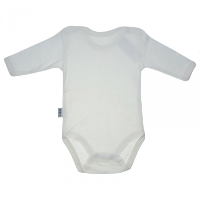 Body cu maneca lunga pentru copii Mini Junior BDY-MJ23, Crem [3]