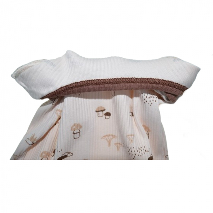 Body cu maneca lunga pentru copii, Mini Junior, BDY-MJ6, Crem [3]
