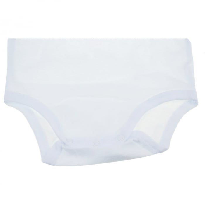 Body cu maneca lunga pentru copii Pifou Model 6 MDL6-65, Alb [3]