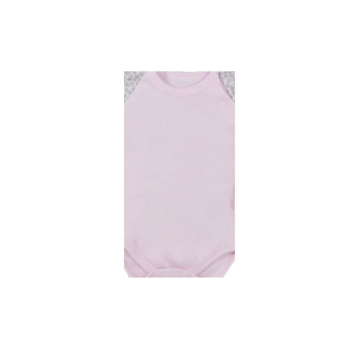 Body cu maneca lunga pentru fete Koala Bratki 08-380R_74 cm, Roz [2]