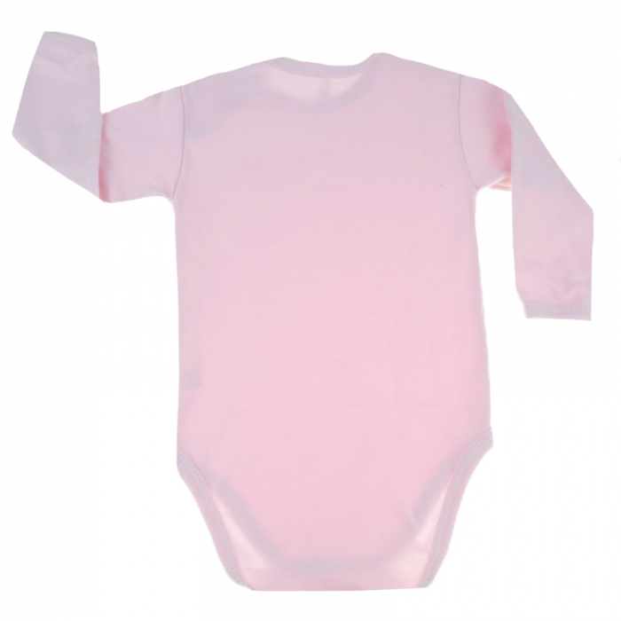 Body cu maneca lunga pentru fete Koala Dl. Rekaw 750RZ-86-cm, Roz [2]