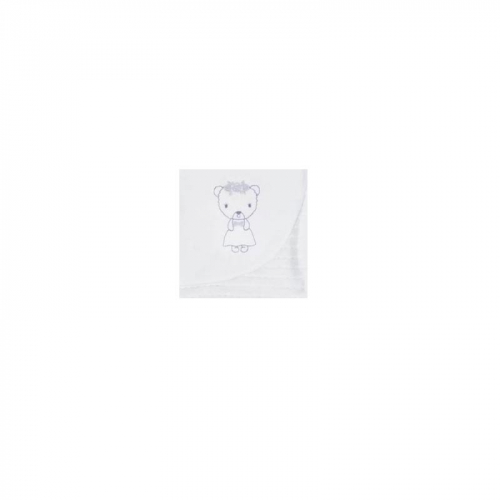 Body cu maneca lunga pentru fete Koala Dominika 07-361A_80 cm, Alb [2]