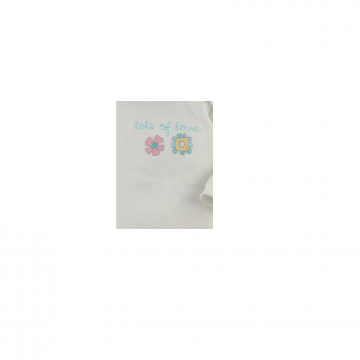 Body cu maneca lunga pentru fete Koala Flower A01-033C-98-cm, Crem [2]