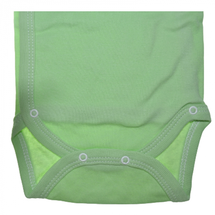 Body cu maneca lunga pentru fete Mini Bimbi BE0207, Verde [3]