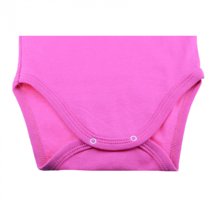 Body cu maneca lunga pentru fete Mini Bimbi BMB-06F-92-cm, Fucsia [2]