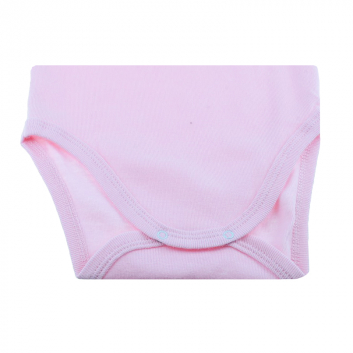 Body cu maneca lunga pentru fete Mini Bimbi BMB-07RZ-92-cm, Roz [2]