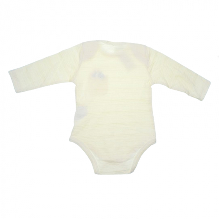Body cu maneca lunga pentru fete Mini Junior BDY-9MJ, Galben [3]