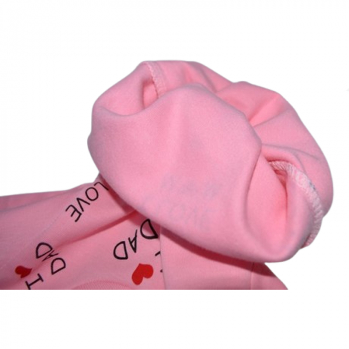 Body cu maneca lunga pentru fete Mini Junior BDY-MJ30, Roz [4]