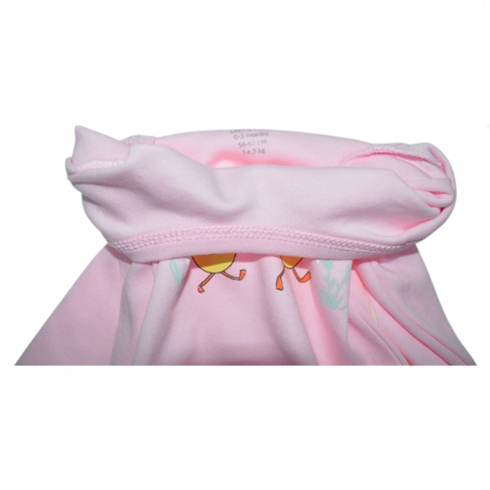 Body cu maneca lunga pentru fete Mini Junior BDY-MJ10, Roz [3]