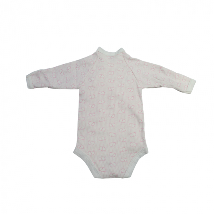 Body cu maneca lunga pentru fete Mini Junior CA52427-4, Alb [2]