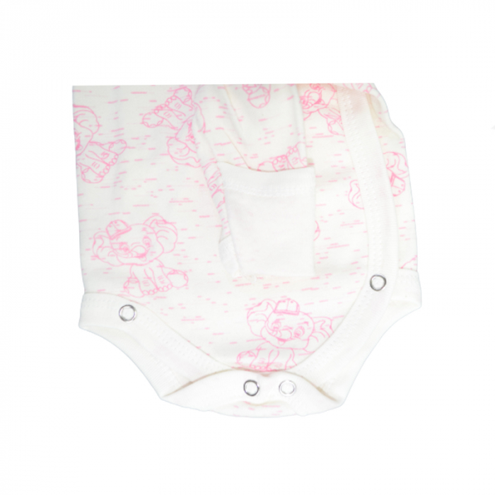 Body cu maneca lunga pentru fete Mini Junior CA52427-6, Alb [3]