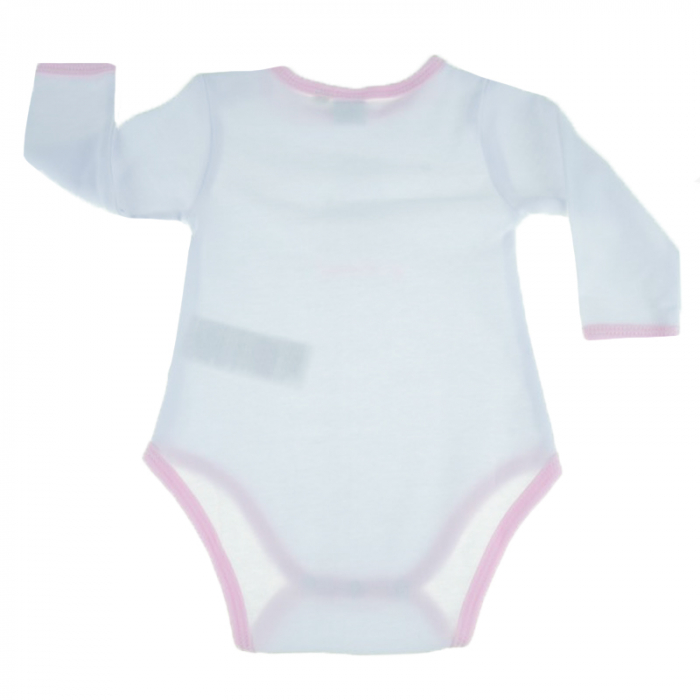 Body cu maneca lunga pentru fete Nickelodeon Winnie the Pooh BN3-68-cm, Alb [3]