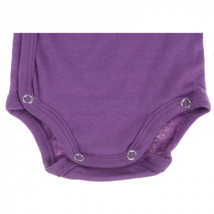 Body cu maneca lunga pentru fete Pifou Model 10 ML10-M1-50-54-cm, Mov [2]