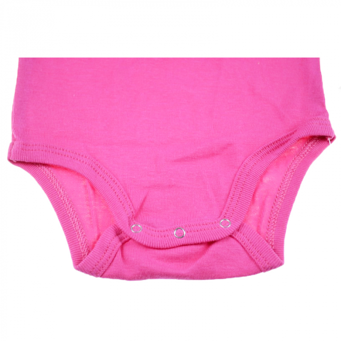 Body cu maneca lunga pentru fete Pifou Model 9 BPCP-3F-62-cm, Fucsia [2]