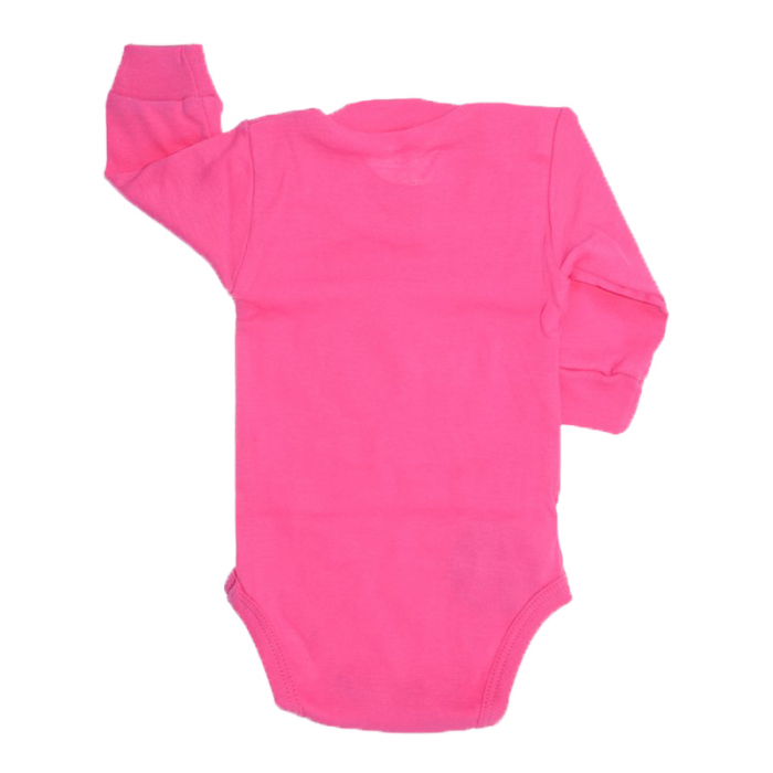 Body cu maneca lunga pentru fete Pifou Model 9 ML BPB656-C-62, Fucsia [2]