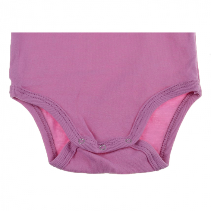 Body cu maneca lunga pentru fete Pifou Model 9 ML9RZ1-88-92-cm, Roz [3]