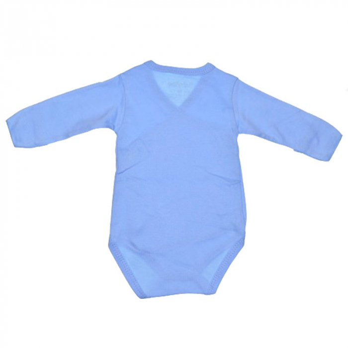 Body cu maneca lunga si manusi pentru baieti BabyToo BDYBT-6, Albastru [2]