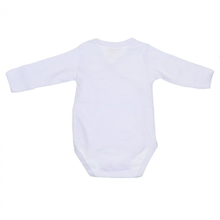 Body cu maneca lunga si manusi pentru bebelusi BabyToo BDYBT-3, Alb [2]