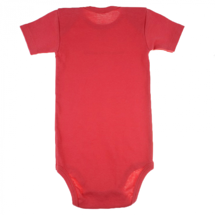 Body cu maneca scurta pentru copii Pifou Model 6 MS6RO-86-89-cm, Rosu [3]