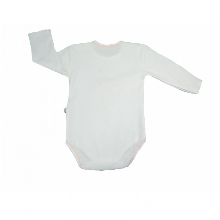 Body cu maneca lunga pentru copii Koala Tasmania 08-632_74 cm, Crem [2]