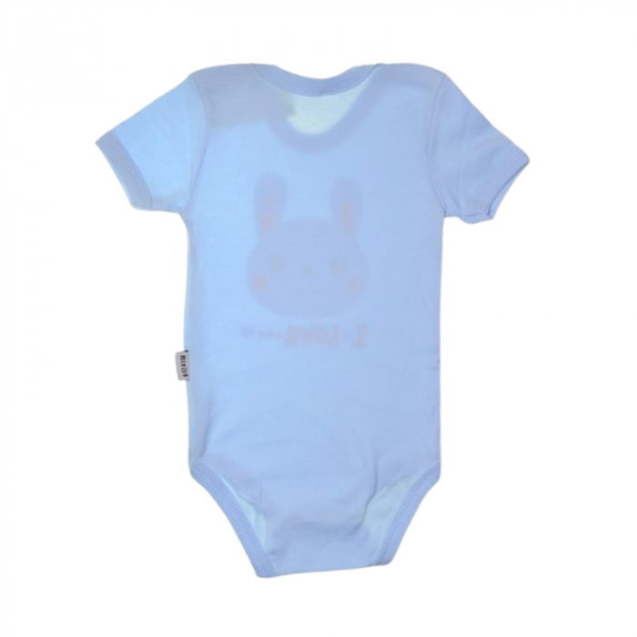 Body cu maneca scurta, pentru copii, Mini Junior 2119ILA, Albastru [3]
