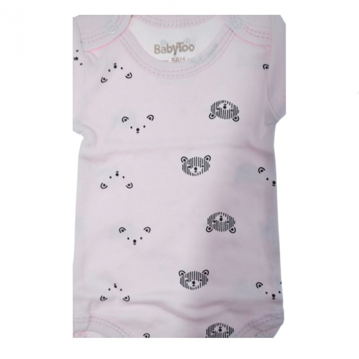 Body cu maneca scurta pentru fete BabyToo BDYMJ-07 [3]