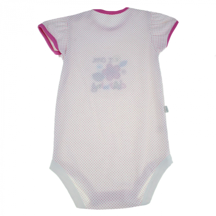 Body cu maneca scurta pentru fete Koala Lala 02-718A-92-cm, Alb [2]