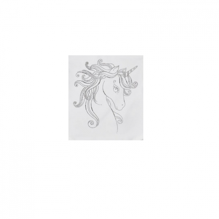 Body cu maneca scurta pentru fete Koala Unicorn 08-562A_86 cm, Alb [2]