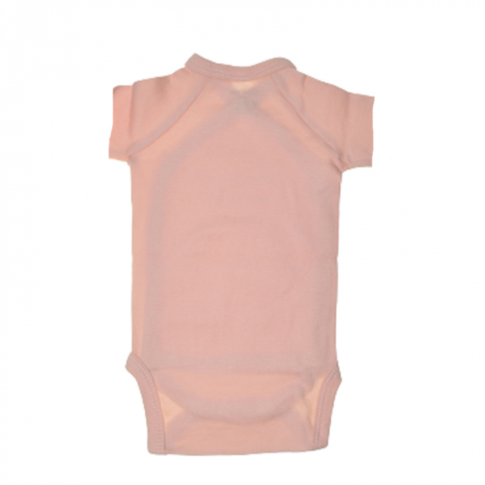 Body cu maneca scurta pentru fete Mini Bimbi BE0212, Coral [3]