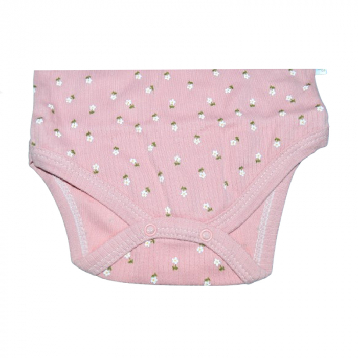 Body cu maneca scurta pentru fete Mini Junior 2605TK-1, Roz [4]