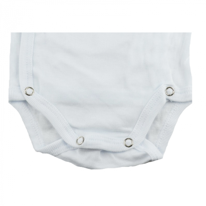 Body cu maneca scurta pentru fete Pifou Model 10 MS M10-MS5-56, Alb [2]