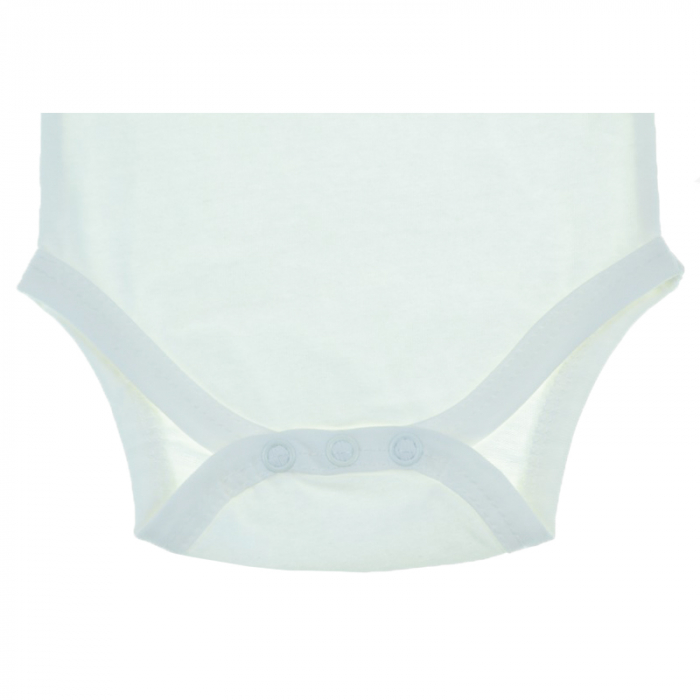 Body cu maneca scurta pentru fete Wenice BL02100046-0-44-cm, Alb [2]