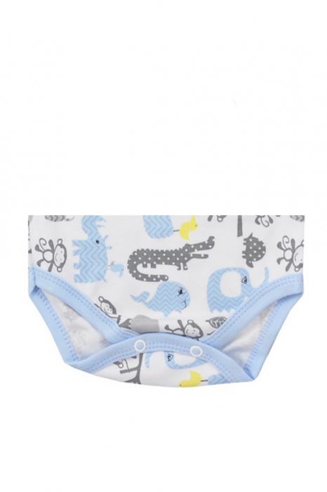 Body cu maneca lunga pentru baieti Koala Zwierzyniec 06-392AL-74, Albastru [2]