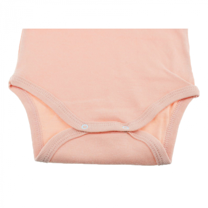 Body cu maneca lunga pentru fete Mini Bimbi BMB-01CO-86-cm, Coral [3]